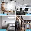 Airand LED Ceiling Light Fixture with Plug 5000k, Triproof LED