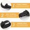 3pcs Stroller Connector with 2pcs Stroller Hook, Connector for Toddlers,