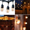 Lxcom Lighting Dimmable 1W G40/G14 Edison LED Filament Globe Light