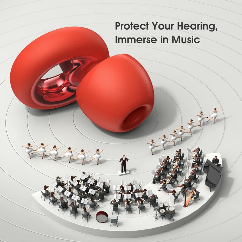 Vosaf Ear Plugs for Sleeping Noise Cancelling, Soft Ear Plugs
