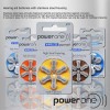 Power One PR48 P13 Hearing Aid Batteries - Mercury-Free, Size