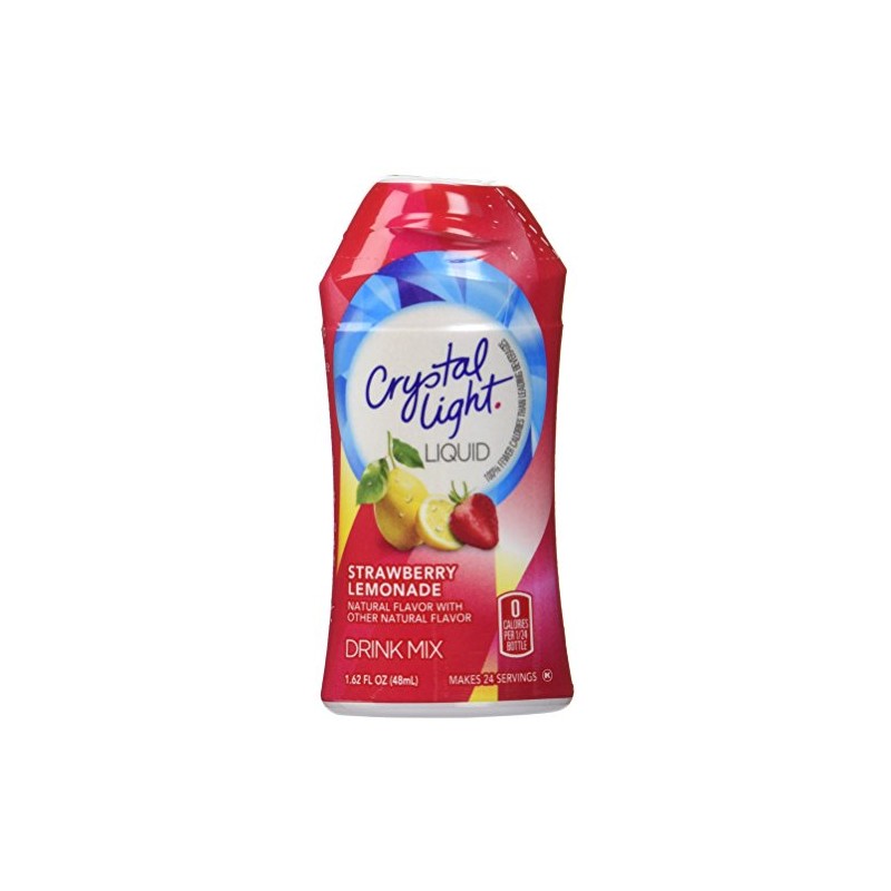 Crystal Light Liquid Drink Mix, Strawberry Lemonade, 1.62 OZ