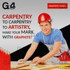 G4GADGET 8 x Carpenter Pencil Joiner Carpenter Toolbox Contractor Woodwork