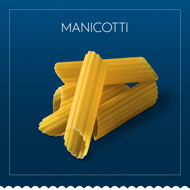 Barilla Manicotti Pasta, 16 oz. Box (Pack of 12) -