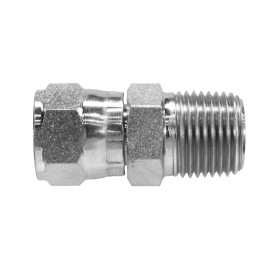 GATES 6505-04-06  HYDRAULIC FITTING  1/4" FJ SWIVEL X 3/8" MALE PIPE