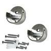 Desunia Closet Rod Support Flanges with Screw On Attachment |