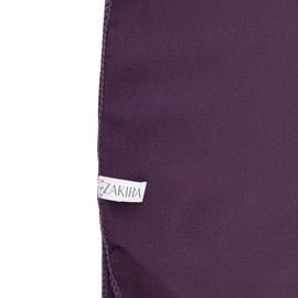 ZAKIRA Chiffon Scarf Sheer Wrap for Women (Purple)