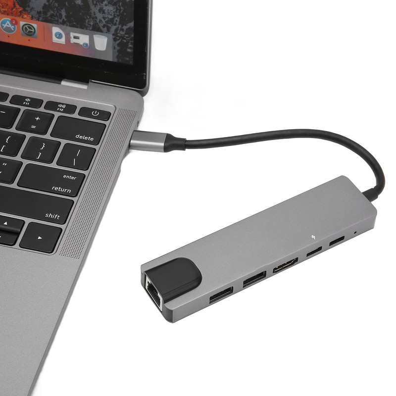 6 In 1 USB C Hub to 4K At 30HZ