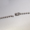 Ball Chain, Stainless Steel, 0.08 inch (2.0 mm), 19.7