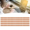 100pcs Copper Pad Shim Thermal Conductivity Burr Free Copper Shim