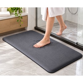 Thickened Absorbent Floor Mat for Kitchen & Bathroom – Non-Slip Striped Design for Sinks, Doors & Daily Home Use