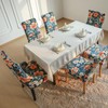 FORCHEER Wingback Dining Chair Covers Set of 2, Velvet Stretch