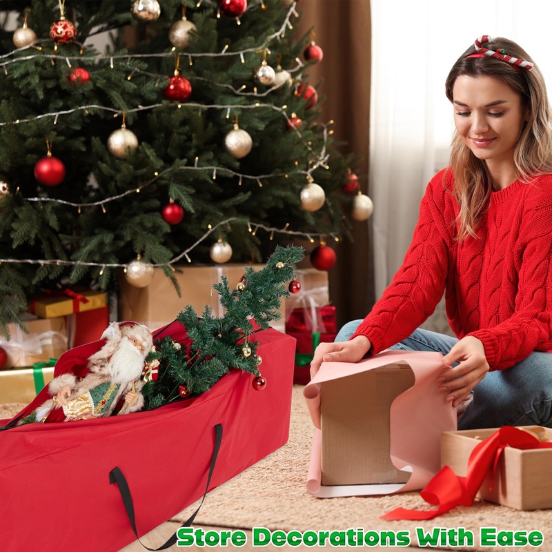 Christmas Tree Storage Bag - Zipped Christmas Storage Tree Bag