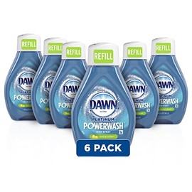 Dawn Platinum Powerwash Dish Spray, Dish Soap, Apple Scent Refill, 16oz (Pack of 6)