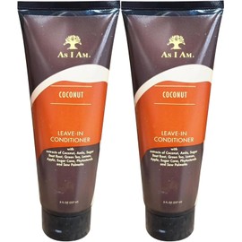 As I Am Leave-In Conditioner, 8 oz (Pack of 2)