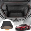 Bracingo Front Trunk Cargo Mat Liners,Binding Carpeted Full Size Mat