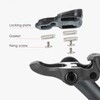 Towwoo SPD Bicycle Pedals, MTB Pedals SPD Flat Combination Pedals
