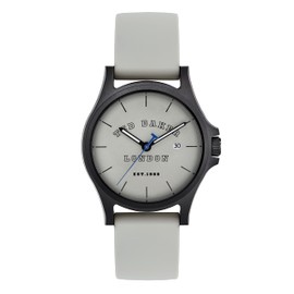 Ted Baker Gents Grey Silicone Strap Watch (Model: BKPIRS3039I)