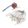 Fish Stringer Live Fish Lock with Reel Float Steel Wire