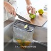 Yamazaki 8183 Film Hook, Plastic Bag Holder, Black, Main Unit: