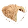 SUPVOX Reptile Hideout Cave Resin Habitat for Turtles Bearded Dragons