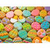 Puzzles for Adults 1000 Piece-Easter Egg Biscuits-Wooden Puzzles-Puzzle Hands-on Game-Family