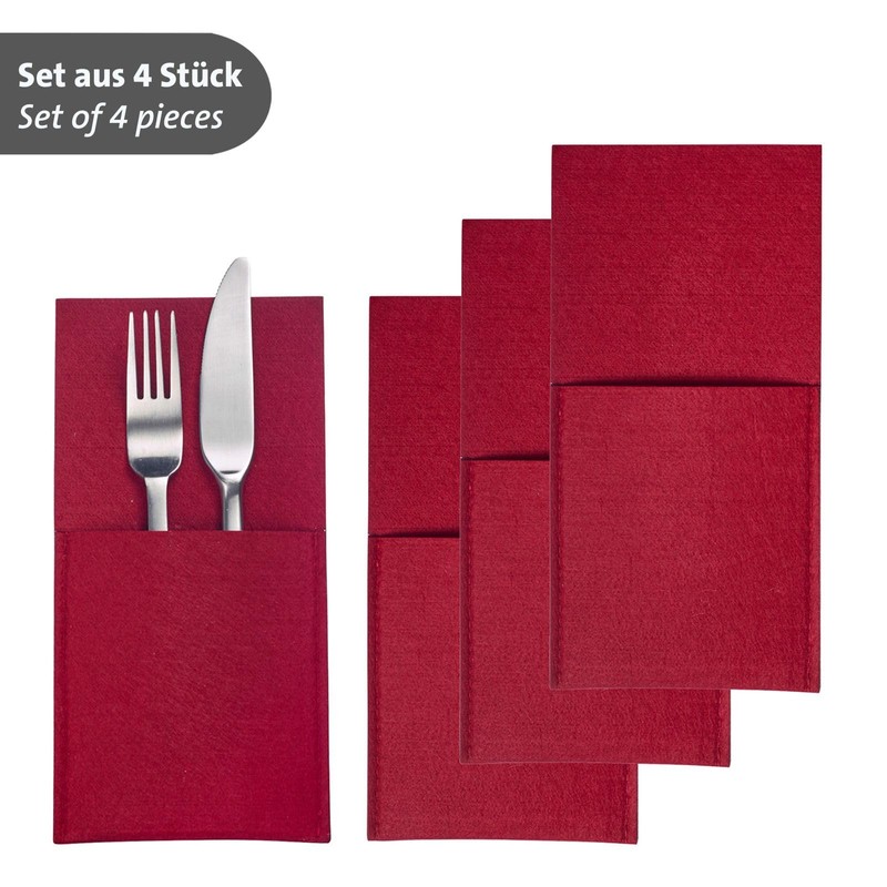 Westmark Cozy Cutlery Bags - Set of 4 Cutlery Holders