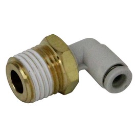 SK11 One-Touch Pipe Fitting Tube Elbow Union for 4mm Hose R1/4 KQ2L04-02AS