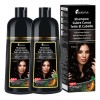 Kaisasa Shampoo Con Tinte Para Cubrir Canas 2 Pzs