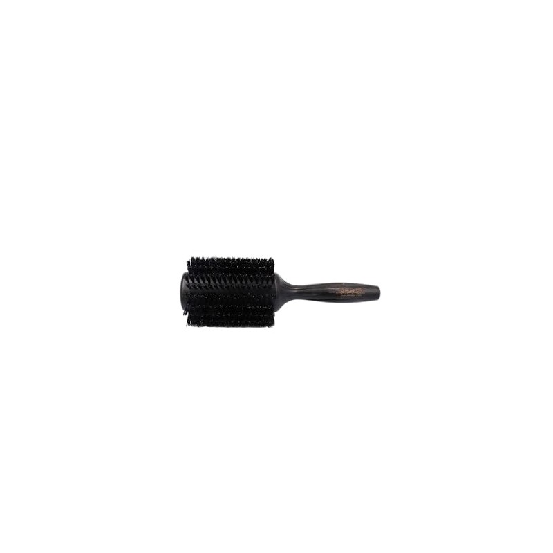 Guenzani Professional Round brush 78mm pure boar ergonomic wooden handle
