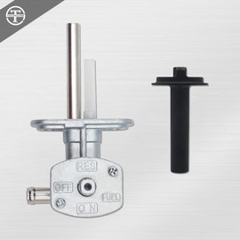 Petcock Fuel Valve Kit for Yamaha Kodiak Grizzly 400 450 with Knob Lever YFM400 YFM450 5GH-24500-10-00