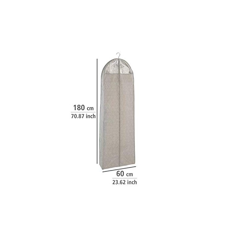 WENKO Balance Garment Bag, 180 x 60 cm, Garment Cover,