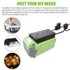 Ensayeer Power Wheel Adapter with Fuse & Switch, Secure Battery