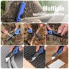 WORKPRO 2-in-1 Folding Knife/Utility Knife, Quick-Change Box Cutter with Belt