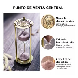 Zuotai Temporizador De Reloj De Arena,reloj De Arena De 30 Minutos