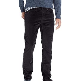 U.S. Polo Assn. Men's Corduroy Pant, Original Stretch Black/Rich, 36Wx30L
