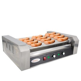 Hakka Commercial Hot Dog Roller Grill with 7 Rollers