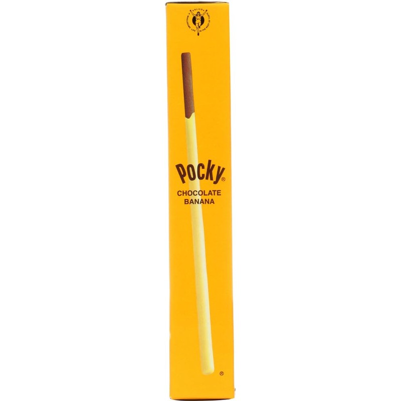 Pocky Covered Biscuit Stick (Chocolate Banana) - 2.47oz (Pack of