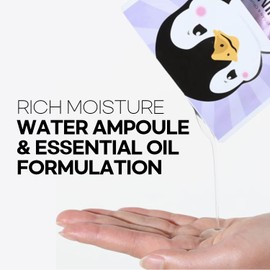 Epielle Epielle Character Sheet Masks, Animal Spa Mask Korean Beauty Mask -For All Skin Types, (Pack of 12), Birthday Party Gift for her kids, Spa Day Party, Girls Night, Spa Night, Beauty Gift, Easter Gift