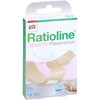 RATIOLINE Sensitive Plaster Strips in 2 Sizes Pack of 10