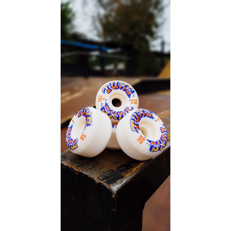 Tuxs SHR Premium Urethane Skate Wheels 56mm 102A Pro Side