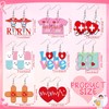 8 Pairs Nurse Earrings for Women Medical Theme Acrylic Earrings