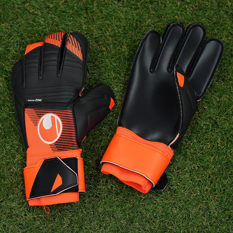 uhlsport Game/Practice Durable Soccer GK Keeper Gloves Soft Resist 1011318