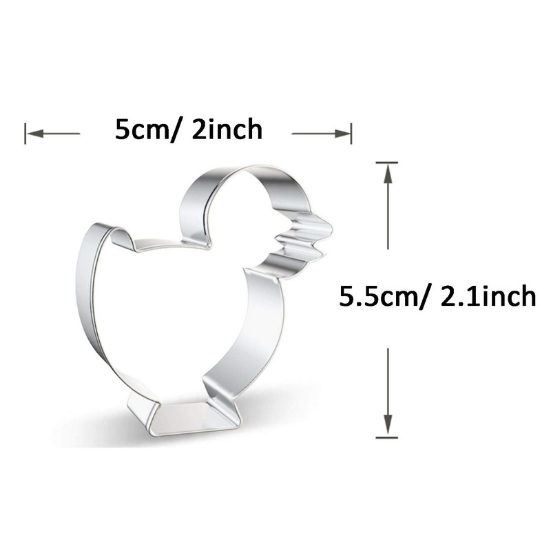 WDYJMALL Chicken Chick Shape Cookie Cutter - A