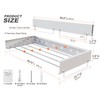 SKIKEN Wall Mounted Laundry Drying Rack - Pull-Out Drying Rack