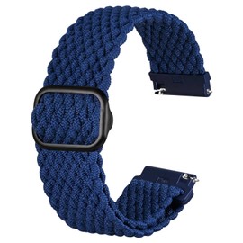 [Anbeer] Watch Band Stepless Adjustable Sport Loop Elastic Replacement Band Quick Release Lightweight Breathable Replacement Strap Multicolor, 20 mm