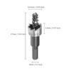 Kozelo 1pc Hole Saw 0.6 inch (16.5 mm) HSS 4341