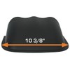 GlowShift Universal Black Triple Gauge Console Dashboard Pod with Dome