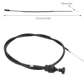 17950-HN5-670 17950-HN5-671 17950-HN0-A12 17950-HN0-A00 17910-HP0-A00 Carburetor Choke Cable, ATV Carburetor Choke Cable Replacement for Rancher 350 TRX350TM