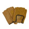 Adapter Universe Motorist Gloves Retro Vintage Leather Fingerless Driving Gloves